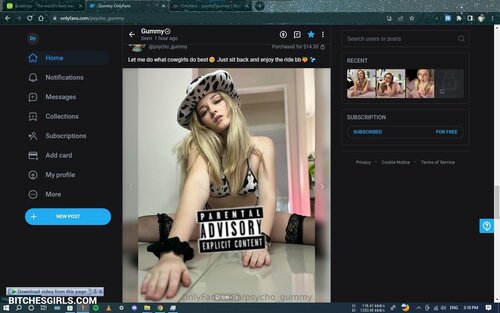 Psycho_Gummy Nude – Onlyfans Leaked Nudes