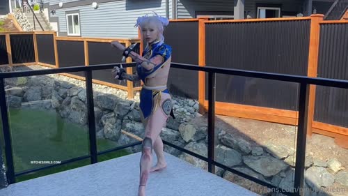 Cyberpunk Pixie Cosplay Nudes – Bianca. Onlyfans Leaked Nude Video